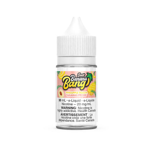 Banana Bang Salt E-Juice 30ml (20mg) (FED) - Pineapple Peach