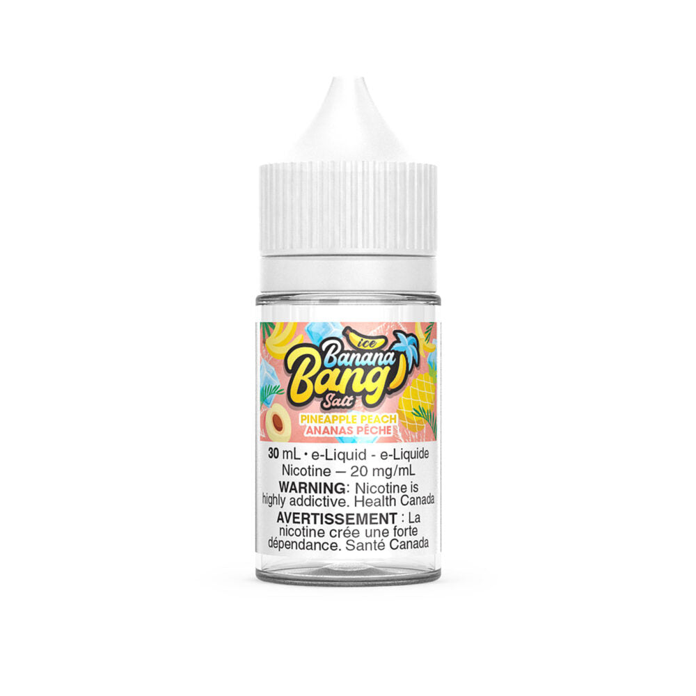 Banana Bang Ice Salt E-Juice 30ml (20mg) (FED) - Pineapple Peach