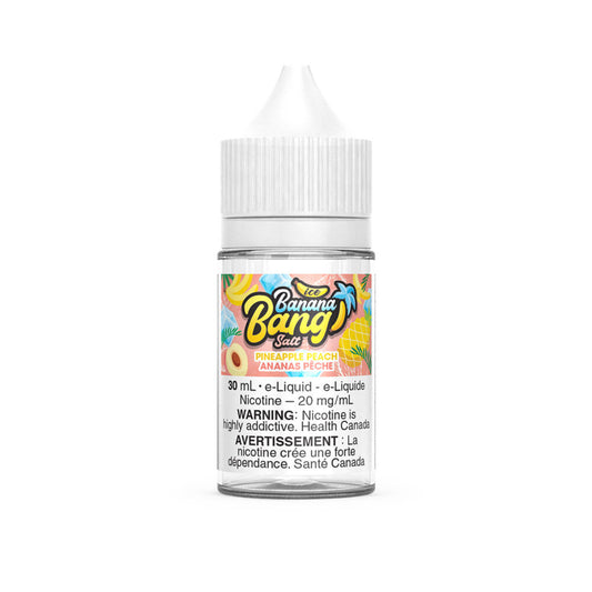 Banana Bang Ice Salt E-Juice 30ml (20mg) (FED) - Pineapple Peach