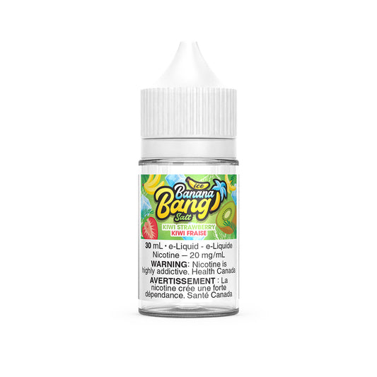 Banana Bang Ice Salt E-Juice 30ml (20mg) (FED) - Kiwi Strawberry
