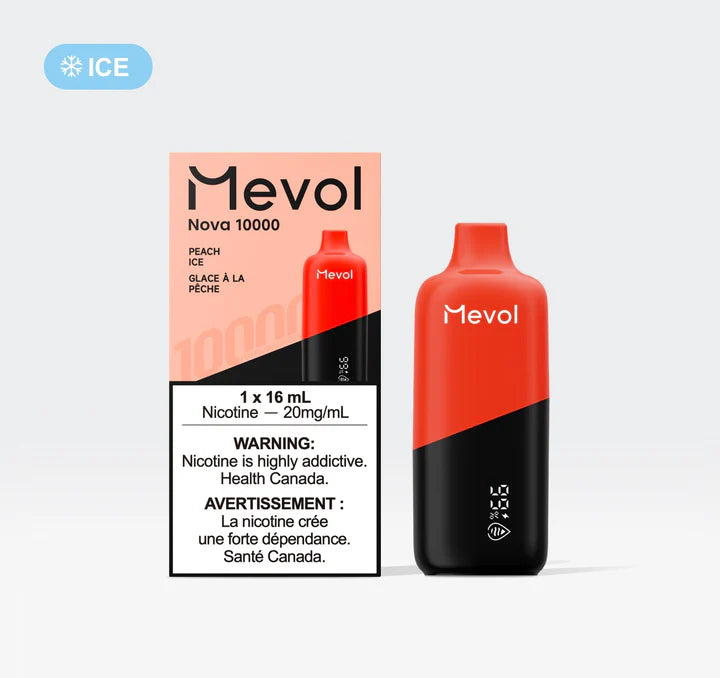 Mevol 10000 Peach Ice