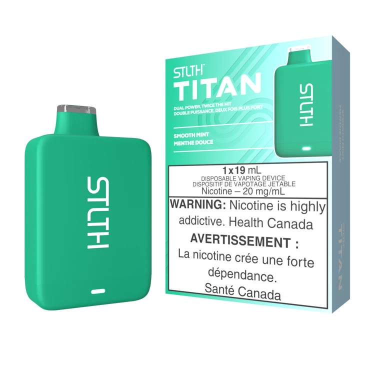 Stlth Titan 10000 - Smooth Mint 20mg (FED)