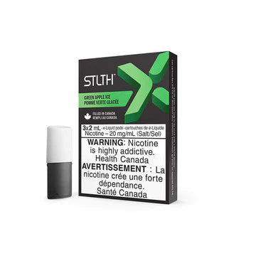 Stlth X Pods - Green Apple Ice (20mg/mL) (FED)