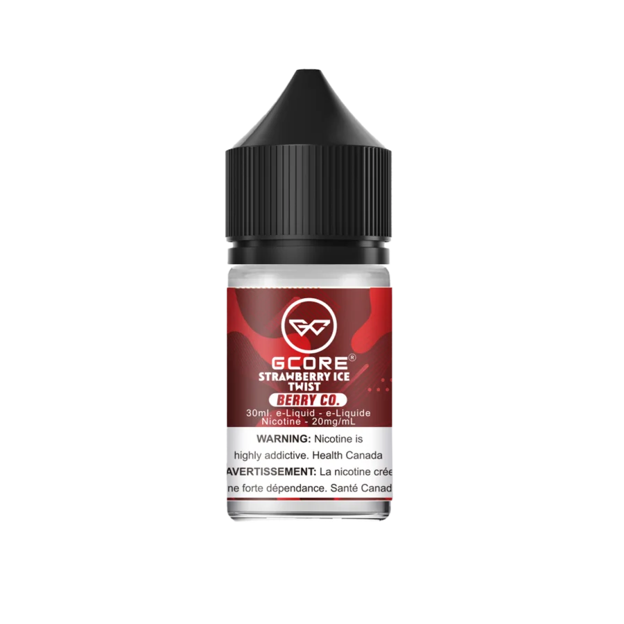 Gcore E-Juice Strawberry Ice Twist 30mL 20mg (FED)
