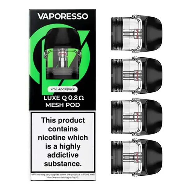 Vaporesso LUXE Q 0.8ohm Replacement Pod 4/PK