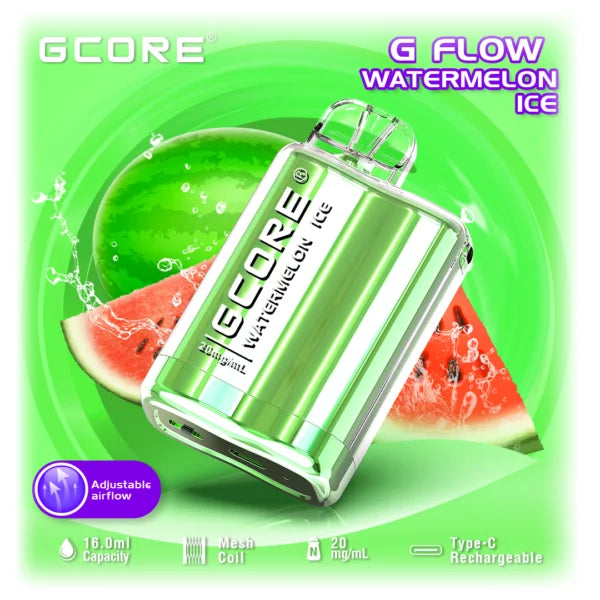 Gcore G7 Flow 7500 - Watermelon Ice (Excise Tax)