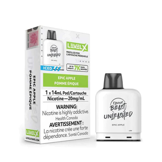 Flavour Beast Level X Unleashed 7000 Pod - Epic Apple (FED)