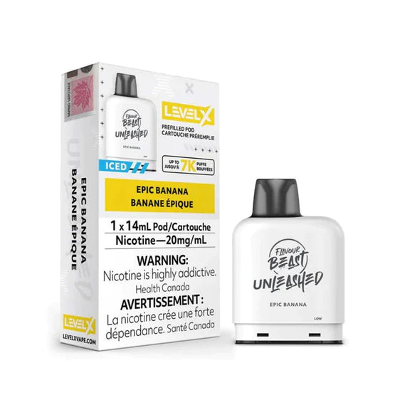 Flavour Beast Level X Unleashed 7000 Pod - Epic Banana (FED)