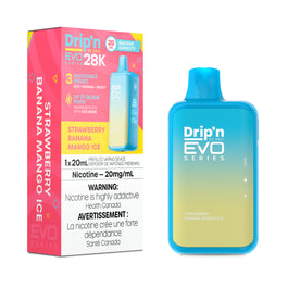Drip’n EVO 28000 - Strawberry Banana Mango Ice (AB)