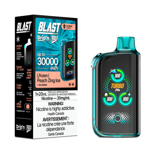 Drip’n BLAST 30000 Puffs - Peach Zing Ice (AB)