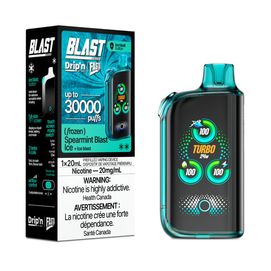 Drip’n BLAST 30000 Puffs - Spearmint Blast Ice (AB)