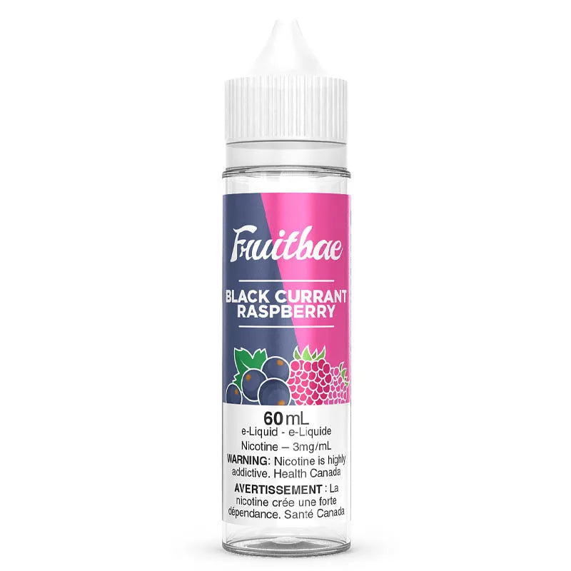 Fruitbae E-Juice 60ml (6mg) (FED) - Black Currant Raspberry