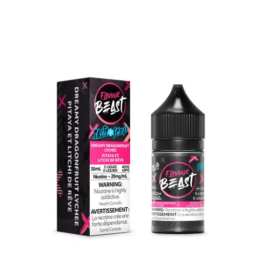 (1PC) Flavour Beast E-Liquid Dreamy Dragonfruit Lychee Iced 30ml 20mg (AB)