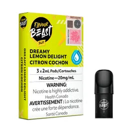 Flavour Beast Pods - Dreamy Lemon Delight (20mg/mL) (FED)