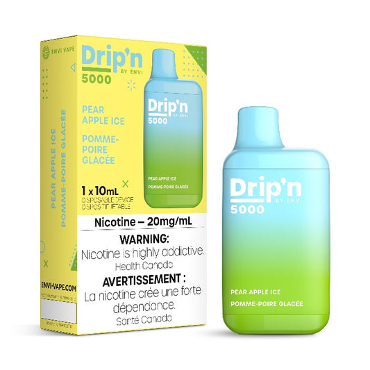 Drip'n 5000 Disposable - Pear Apple Ice (FED)