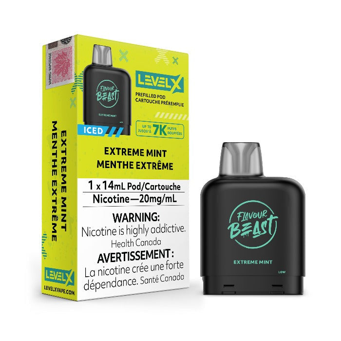 Flavour Beast Level X 7000 Pod - Extreme Mint (FED)