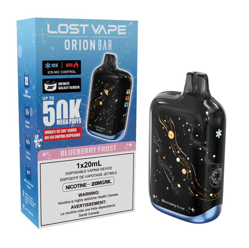 Lost Vape Orion Bar 50000 - Blueberry Frost (AB)