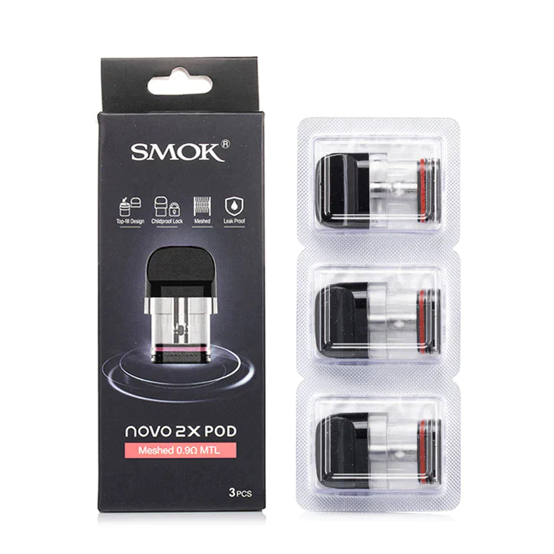 Smok Novo 2X pod 0.9 ohm 3 pcs