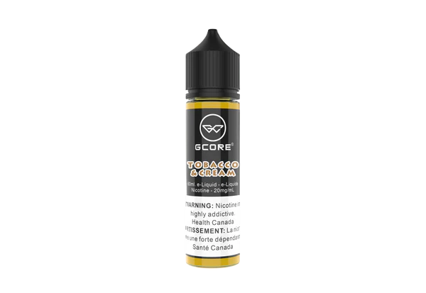 Gcore E-Juice Tobacco and Cream 60ml 20mg (AB)