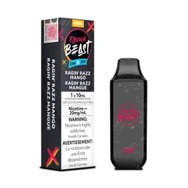 Flavour Beast Flow 4000 - Ragin' Razz Mango Iced (Vape tax included)