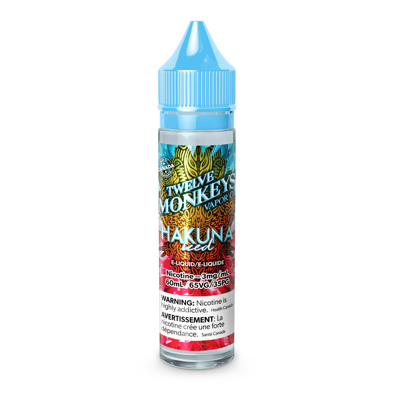 (FED) Twelve Monkeys: E-Juice (60ml) - Hakuna