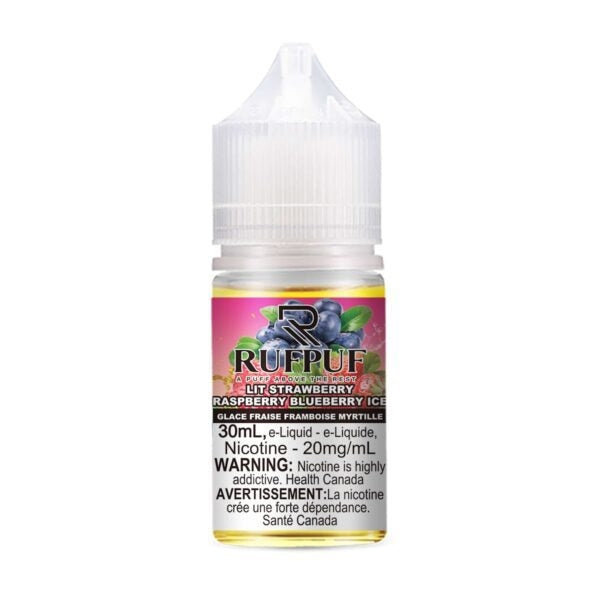 (FED) Rufpuf: E-Juice (30ml) (20mg) - Lit Strawberry Raspberry Blueberry Ice
