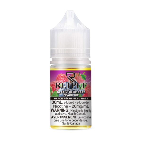 (FED) Rufpuf: E-Juice (30ml) (20mg) - Blazin’ Blue Razz Peach Ice