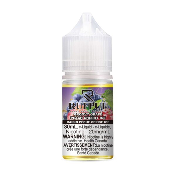 (FED) Rufpuf: E-Juice (30ml) (20mg) - Groovy Grape Peach Cherry Ice