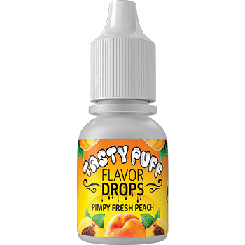 TASTY PUFF Flavor Drops / Pimpy Fresh Peach