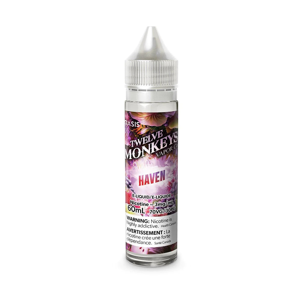 (FED) Twelve Monkeys: E-Juice (60ml) - Haven