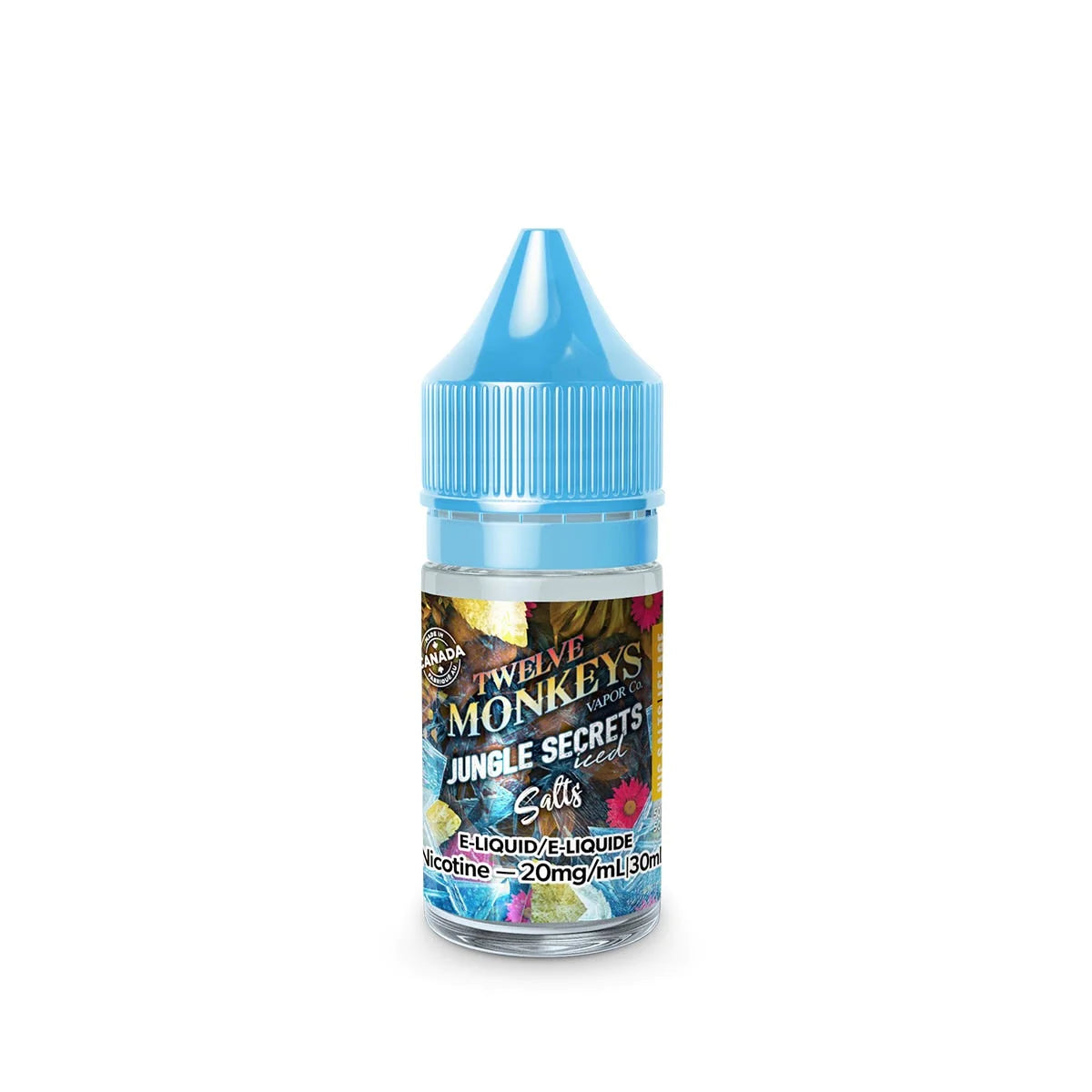 (FED) Twelve Monkeys: E-Juice Iced Age (30ml) - Jungle Secret Iced