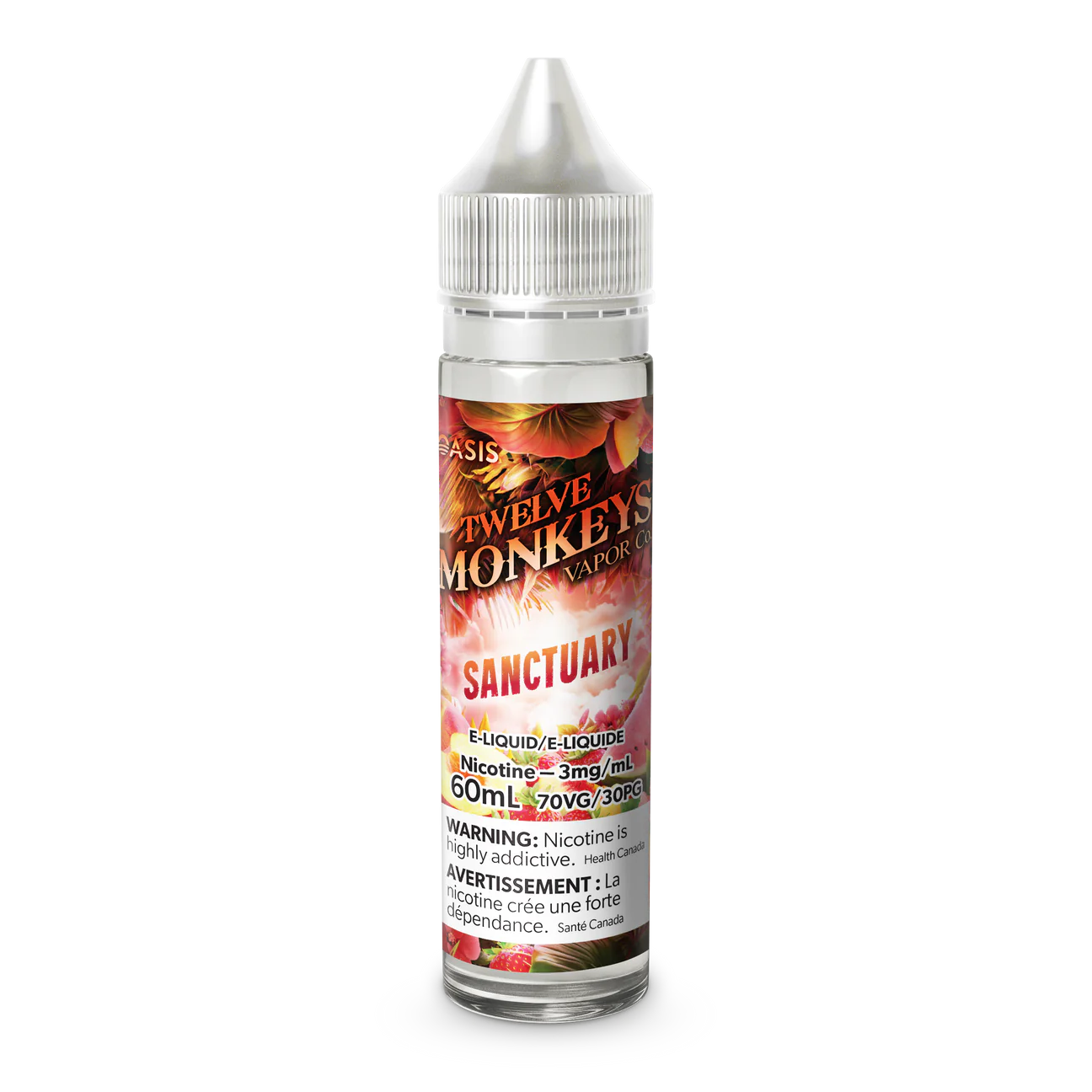 (FED) Twelve Monkeys: E-Juice (60ml) - Sanctuary