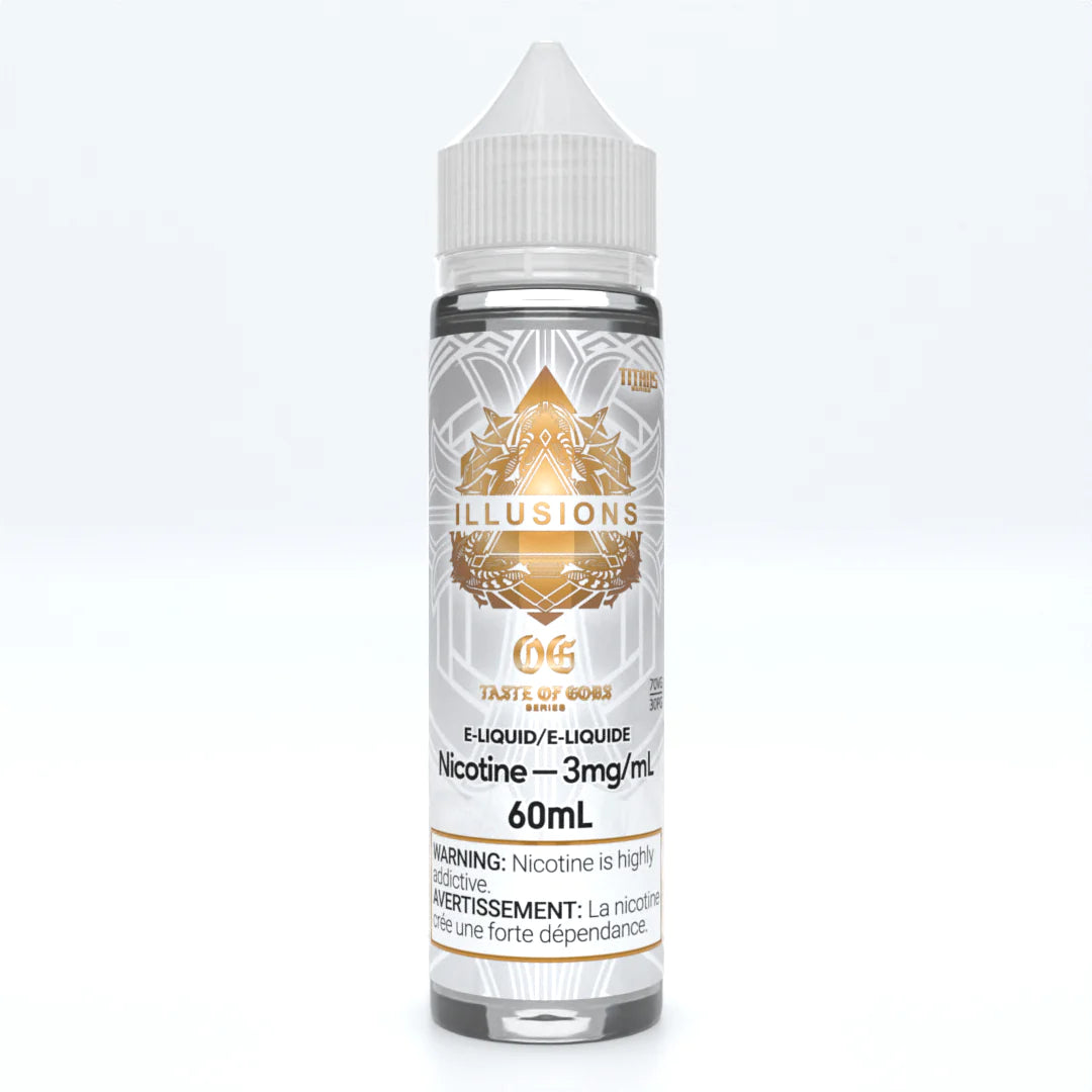 Illusions 60mL Juice - Taste of Gods OG (AB)