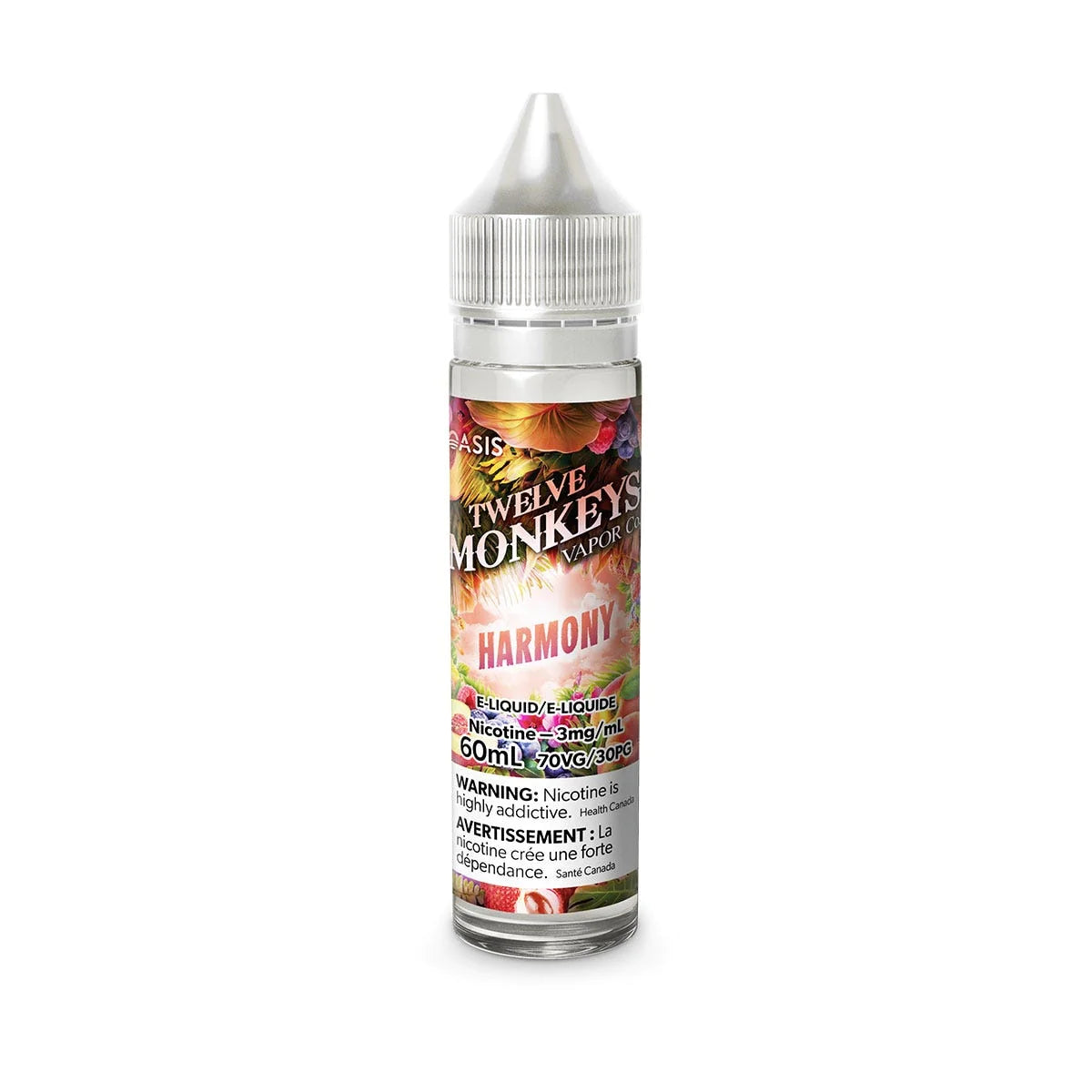 (FED) Twelve Monkeys: E-Juice (60ml) - Harmony