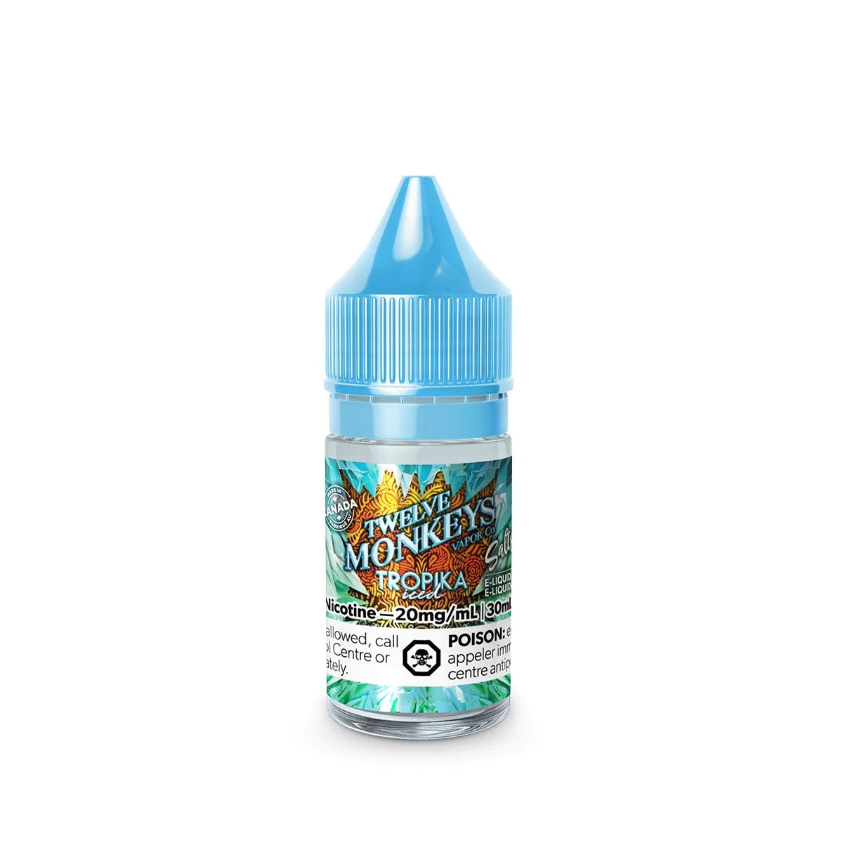 (FED) Twelve Monkeys: E-Juice Iced Age (30ml) - Tropika Iced