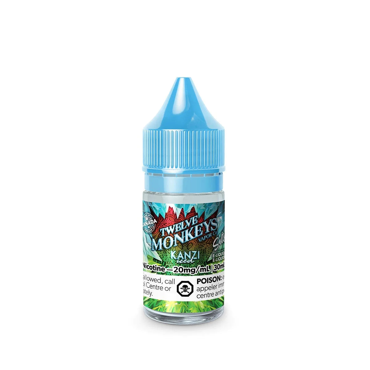 (FED) Twelve Monkeys: E-Juice Iced Age (30ml) - Kanzi Iced