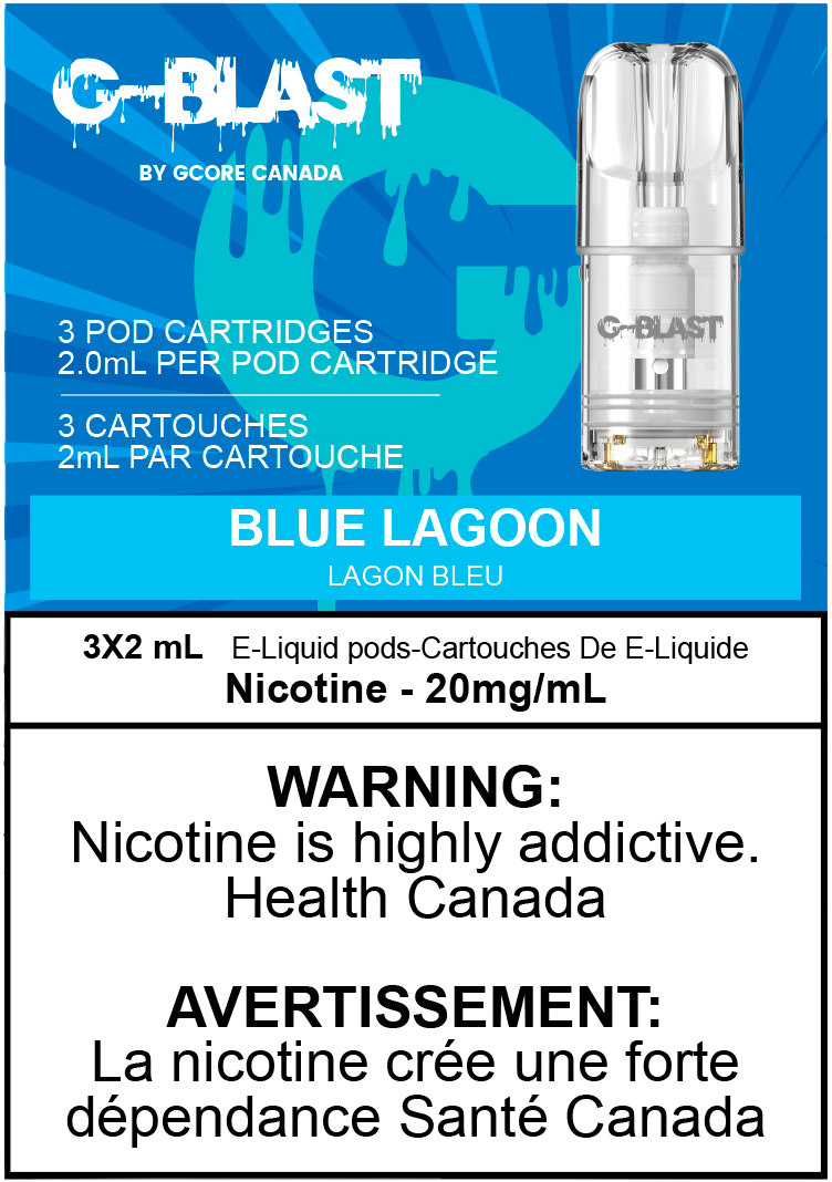 G-Blast Pods Blue Lagoon (20mg/mL) (FED)