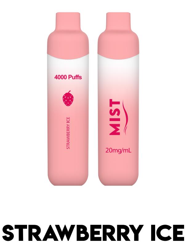 Mist 4000 Strawberry Ice (20mg/mL) (FED)