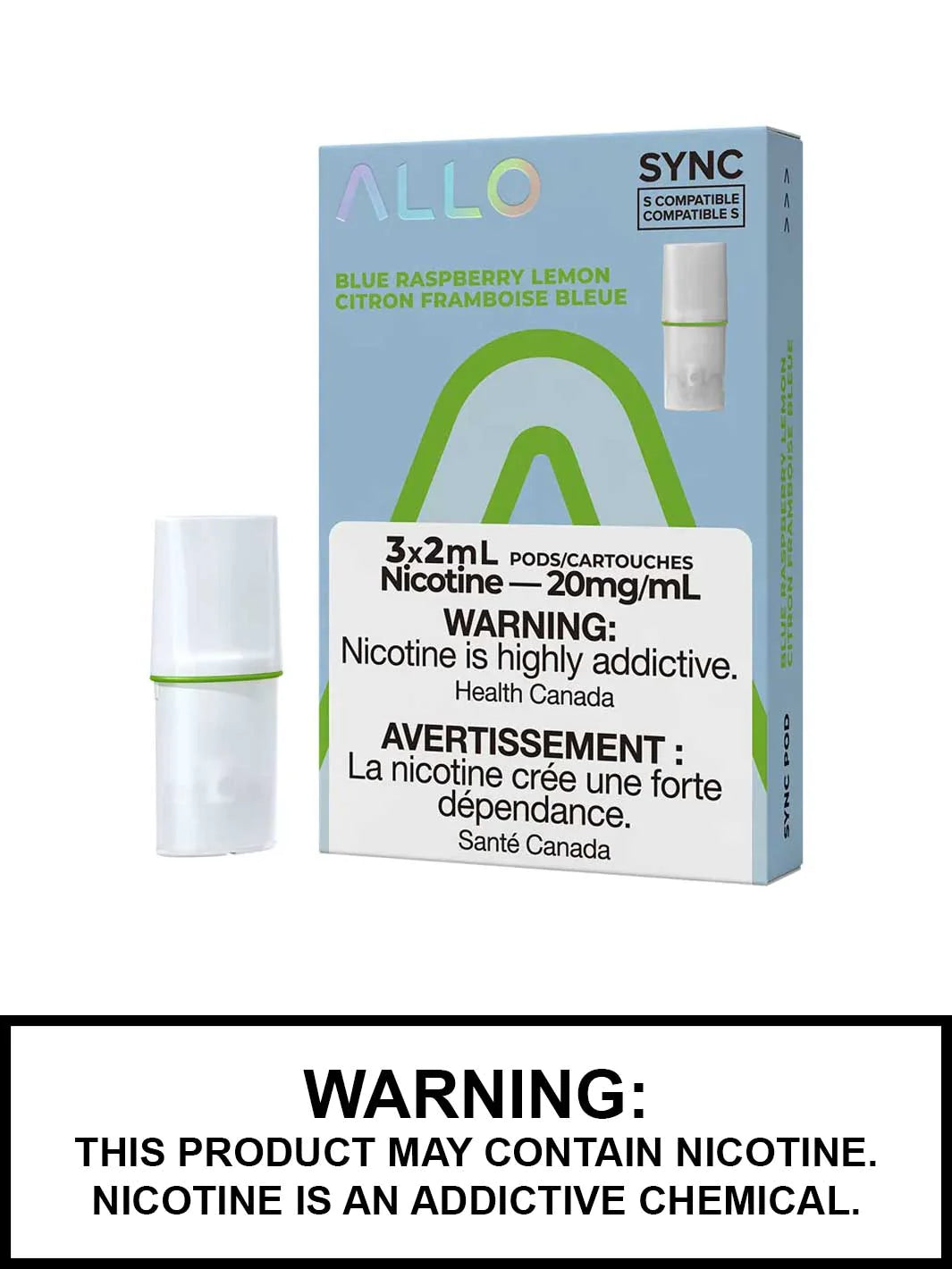 Allo Sync Pods Pack (20mg / 3 per pack) (FED)