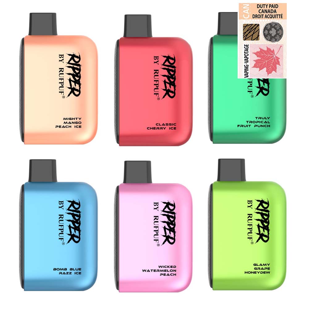 Pink Ripper Vape (AB) Rufpuf: Ripper 6K 20mg – Vape Stadium