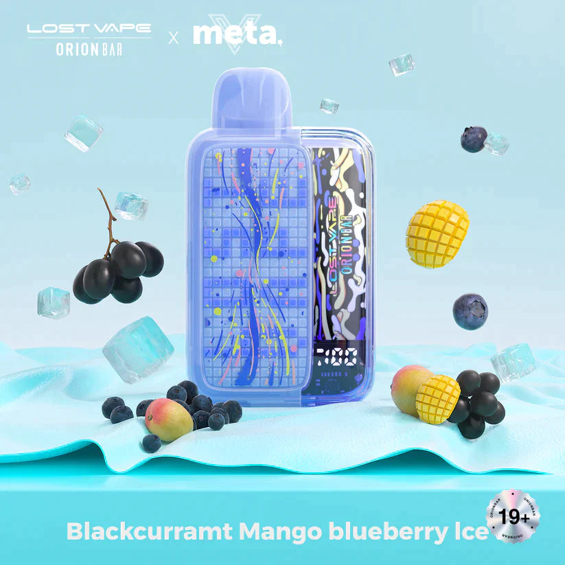 Lost Vape Orion Bar 10000 - Blackcurrant Mango Blueberry Ice (Vape Tax Included)