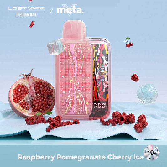 Lost Vape Orion Bar 10000 - Raspberry Pomegranate Cherry Ice (Vape Tax Included)