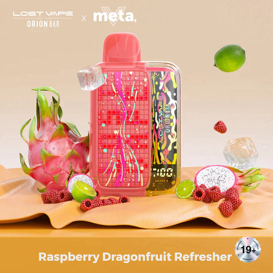 Lost Vape Orion Bar 10000 - Raspberry Dragonfruit Refresher (Vape Tax Included)