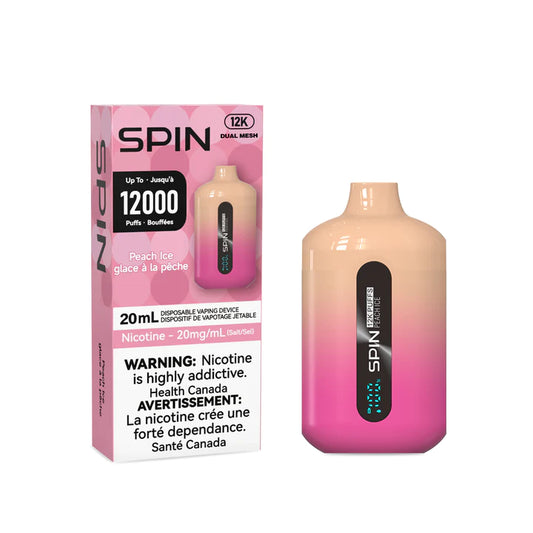 Spin 12000 Peach Ice