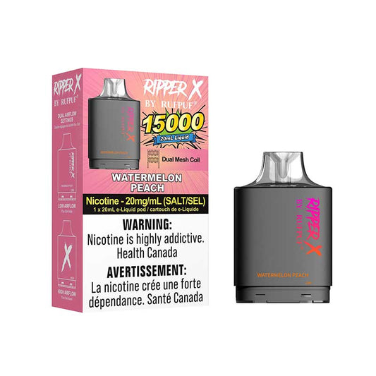 Rufpuf Ripper X 15000 Pod - Watermelon Peach (Vape tax included)