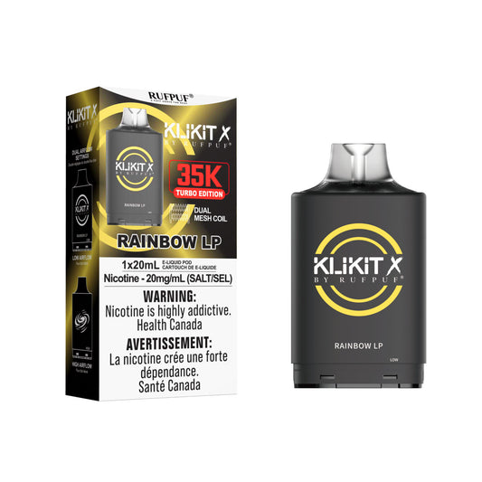 Rufpuf Klikit X 35000 Pod- Rainbow LP (Vape tax included)