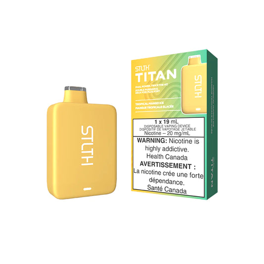 Stlth Titan 10000 - Tropical Mango Ice 20mg (Vape tax included)