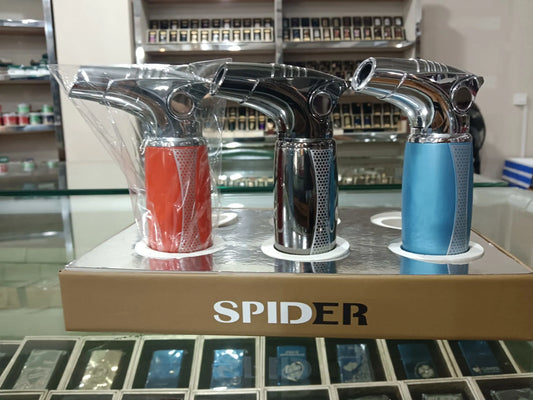 Spider Refillable Butane Torch Lighter Sp-969