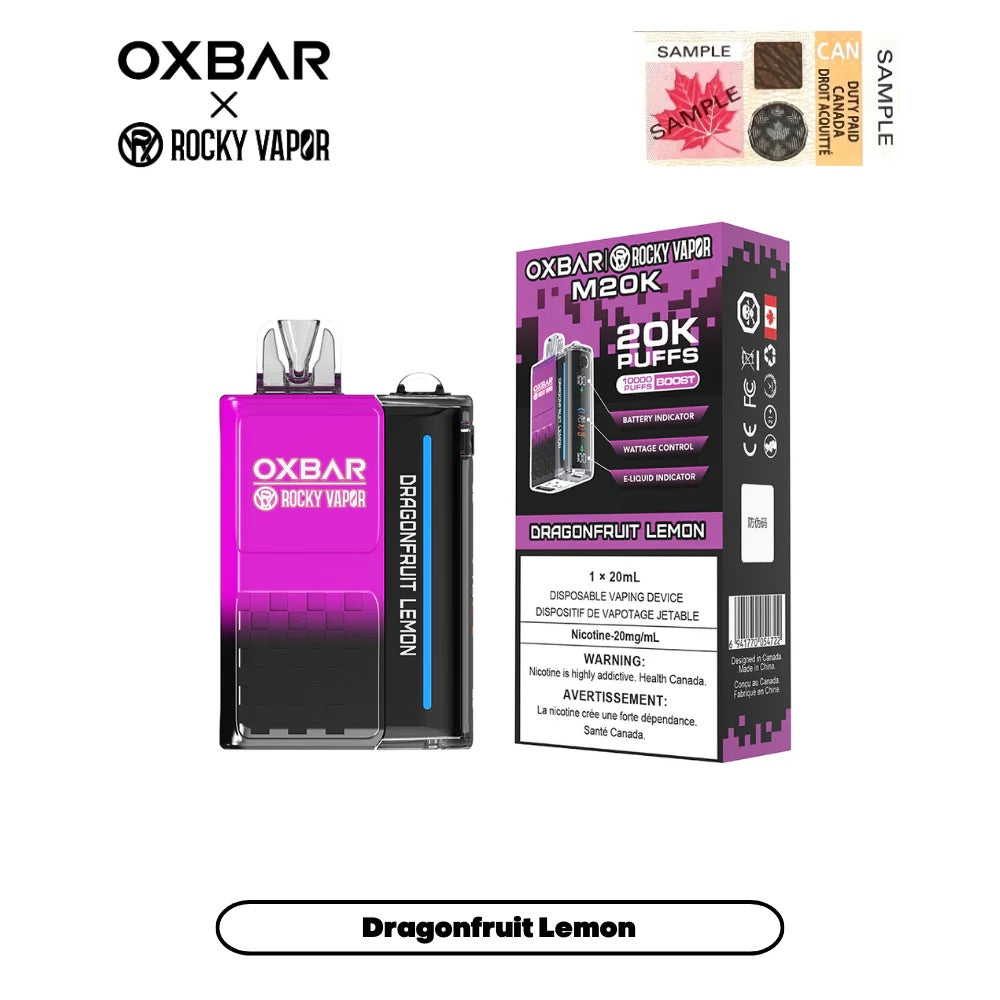 Oxbar 20000 - Dragonfruit Lemon