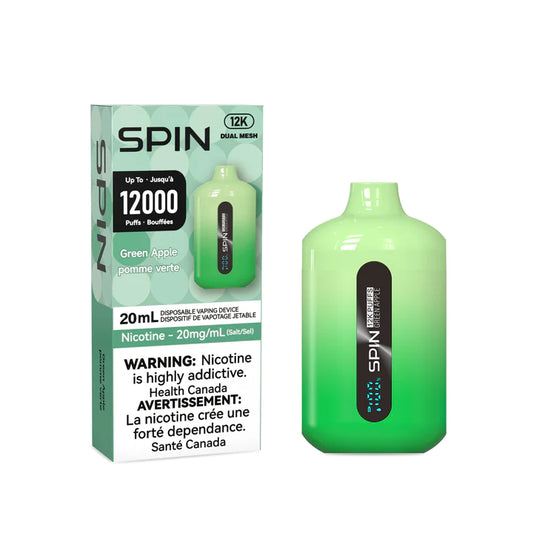 Spin 12000 Green Apple